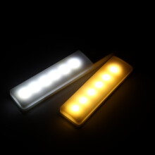 Motion Sensor Led Cabinet Light, Cool White Wireless Installation Closet Lights For Wide Applications With Rechargeable Battery