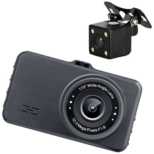 Voertuigen Dashboard Camera 720P 3 inch-3 inch dubbele camera
