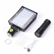 Led Work Light Rechargeable Magnetic Base Portable Outdoor Survival Inspection Lamp With 4 Lighting Modes High Brightness Waterproof Emergency Use