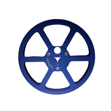 7 inch metalen haspelframe voor eenvoudig openen/sluiten,-blauw