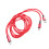 Lange USB C naar 2 USB C snellaaddatasplitterkabel-0,2 m Rood 1