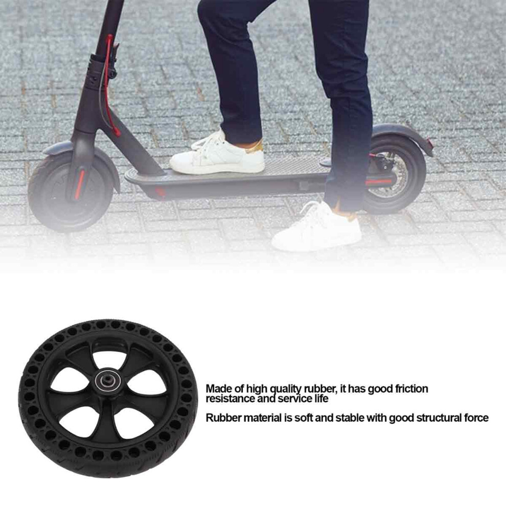 Honeycomb Solid Tires For E Scooters, Shockproof Wear Resistant Replacement Wheel With Off Road Performance And Excellent Grip, Suitable For Rainy 9048212516354