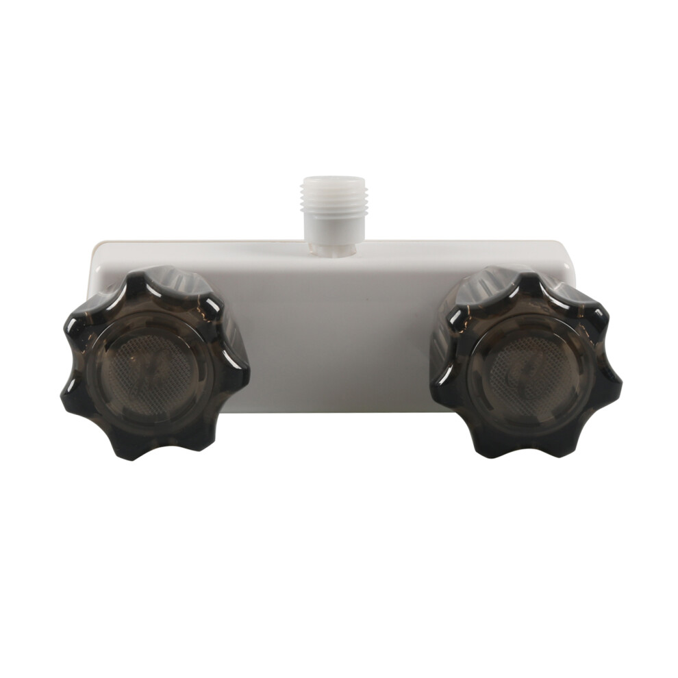 Rv Shower Valve Diverter 4Â Dual Knob Bathroom Mixer For Rv Camper, Durable & Water Saving 8161369824415