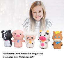 Tiere Fingerpuppen Set Spielen Lehren Interaktive