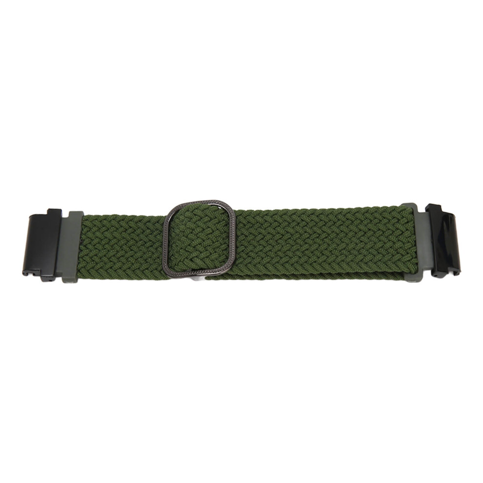 Adjustable Od Woven Nylon Watch Band For Fenix 7S 6S 5S Green 7671376595860