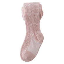 (XXXL,pink heart)Bowknot Fishnet Leggings for 3-12Years Girl Spring Hollowed Socks Breathable Stretchy Tights Kids Dress Long Stockings pink heart XL