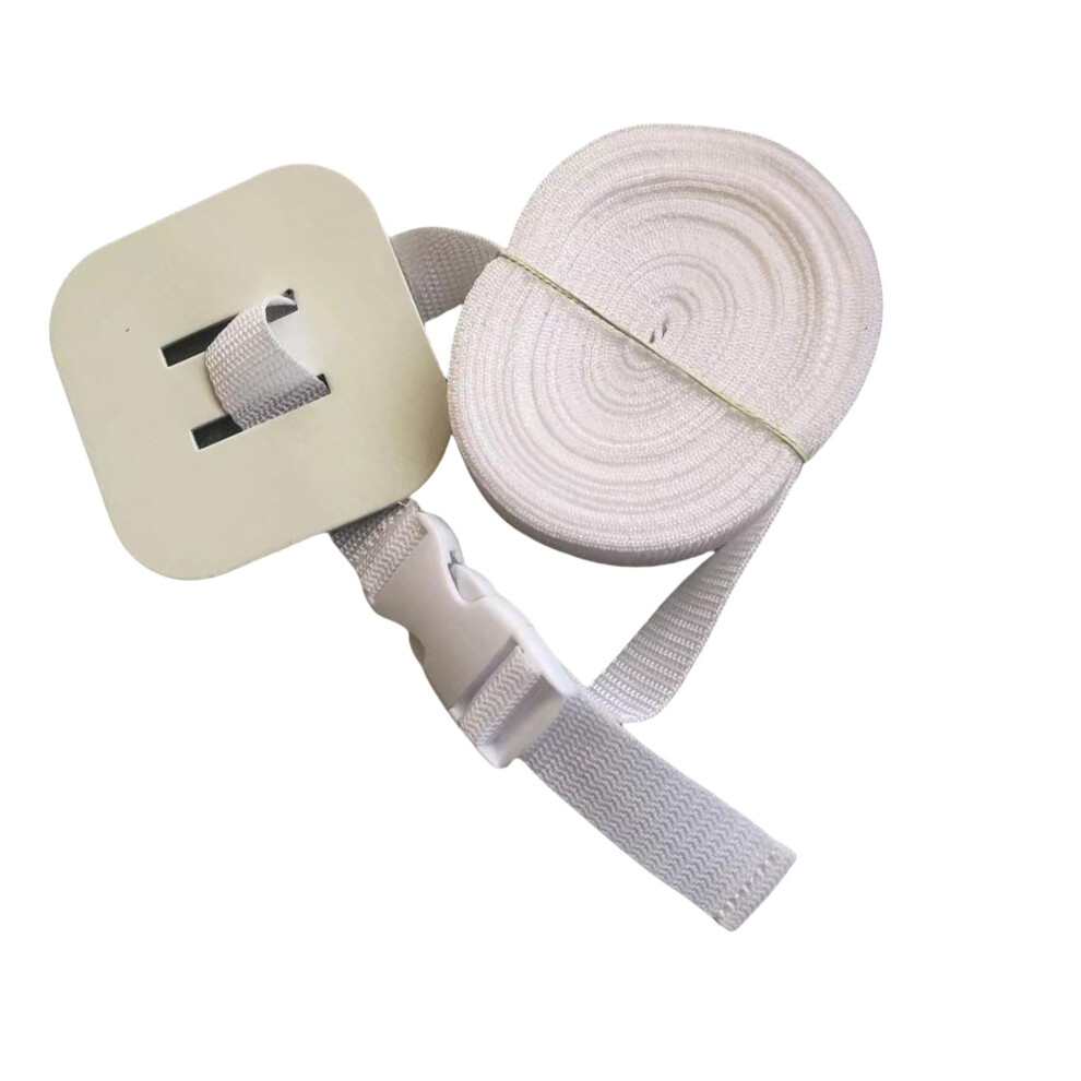 Baby Crib Safety Straps Adjustable 8m Nylon Bed Rail Anchor with Nonslip Lock for Secure Sleep