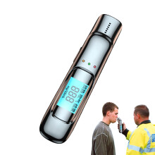 Alcohol Breathalyzer with Sensitivity Sensor and LED Display, Rechargeable Portable Tester for Parties and Family