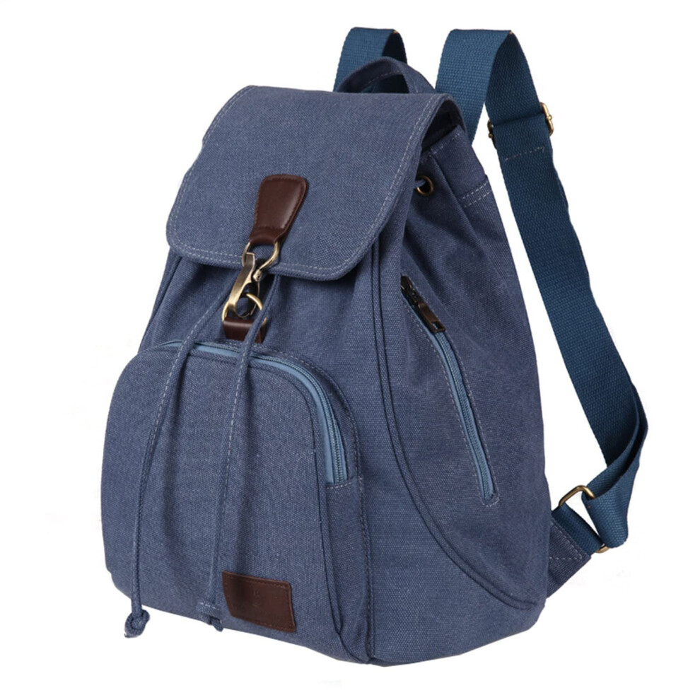 Men's Laptop Bag Large Capacity Fabric Backpack With Adjustable Strap And Double Zip Dog Backpacks One Size Blue 9426802483352