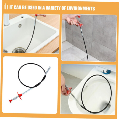 Elastic Pipeline Dredge Tool For Drains, Sink Dredge Tool, Drain Cleaning, Fine Workmanship 2