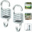 Heavy Duty Spring for Hammock Chairs, Easy Installation Suspension Hooks for Versatile Usage Scenarios 1