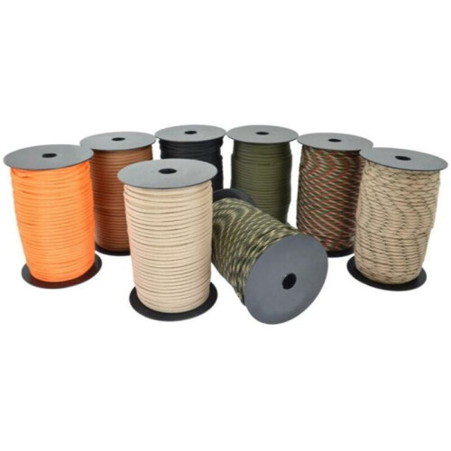 Ευέλικτη χρήση Paracord, κατασκευασμένο στις ΗΠΑ από νάιλον με βαριά κατασκευή 7 2