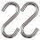 Galvanized Iron Heavy Duty S Hooks For Garage Workshop Ceiling Storage, Strong Loading Capability, Anti-rust Industrial Grade Quality Hooks For 1