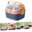 Bottle Storage With Lid  Breastfeeding Bottle Drying Box, Kitchen Draining Box, Tableware Container, Multicolor 5