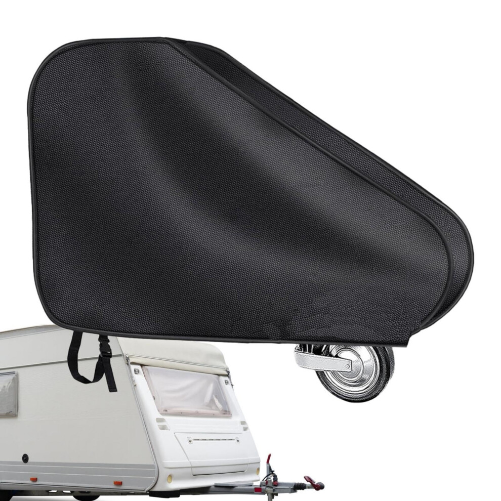 Caravan Tow Bar Cover Oxford Cloth Windproof Waterproof, Rv Tow Bar Protector, Trailer Hitch Cover 9189345258619