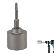 Stahl Erdungsstabschrauber 65 mm Schwerlast fürBohrhammer T-Post Erdung