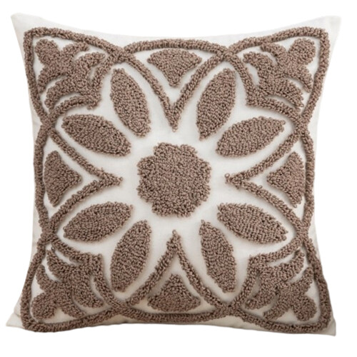 Machine Washable Cotton Linen Pillow Cover Modern Design-C