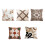 Artistic Modern Geometric Tufted Pillowcase For Bed Sofa-A 2