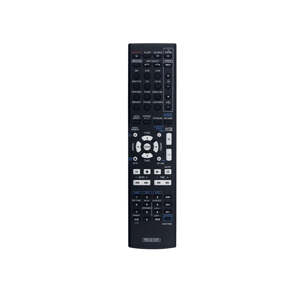 Replace Remote Control Axd7582 For Av Receiver Vsx-519V Sx-319V Vsx-519V-K Sx-319V-K Vsx-519V-S Axd7542 Axd7586 6032166779180