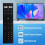 Replace RM-C3329 Voice Remote Control for   4K UHD LCD HDTV RM-C3359 RM-C3369 6
