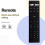 Replace RM-C3329 Voice Remote Control for   4K UHD LCD HDTV RM-C3359 RM-C3369 5