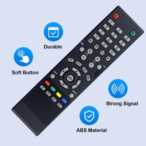 Replace Remote Control for PROSCAN TV PLDED3273A-E PLDED5066A-B PLDED5068A-D Remote Control 2