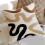 Cotton Linen Fabric Modern Geometric Tufted Throw Pillow Case-D 5