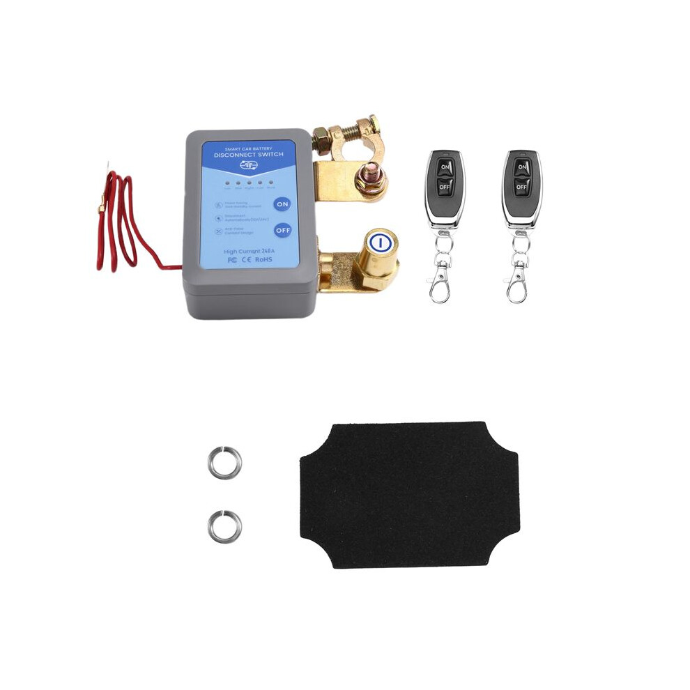 12V/24V 240A Car Battery Disconnect Automatic Power Off For Car Boat Battery Disconnect 6033626612139