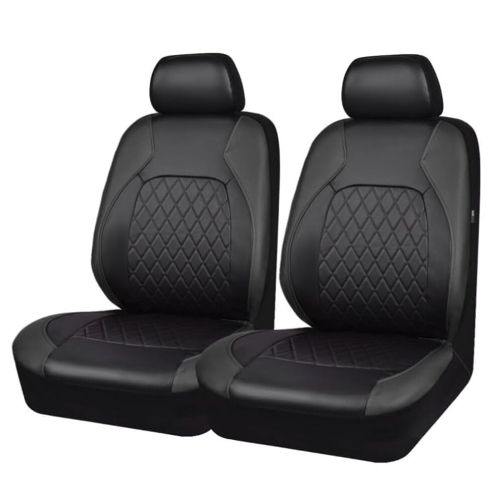 Waterproof Front Car Seat Covers For Renault Clio Allseason Breathable Universal Fit 9189345259272
