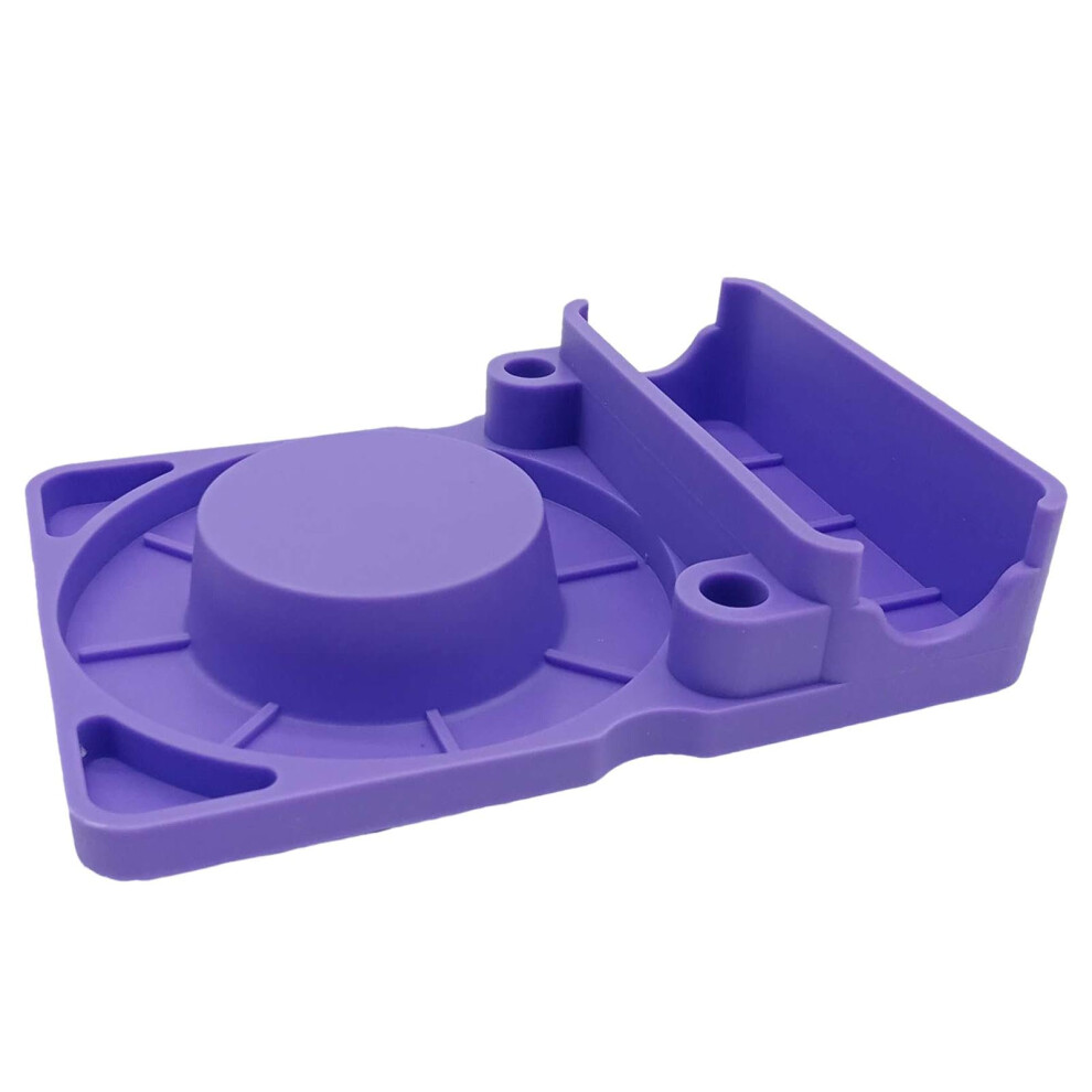 Water Bottle Drying Rack with Tray, Stable Suction Cup Base, SpaceSaving Design, Purple