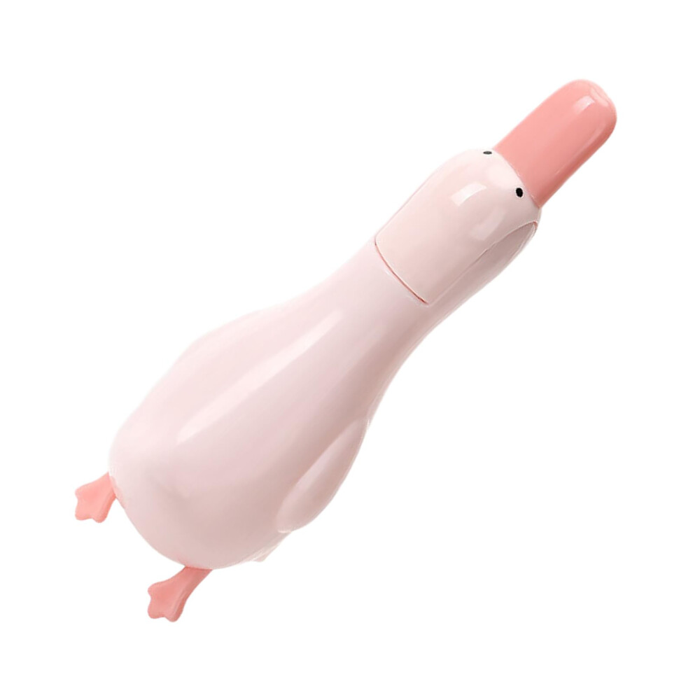 Drain Hair Catcher Shower Drain Cleaner with Lovely Duck Hair Removal Tweezers for Bathroom Sink
