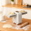 Electric Dumpling Machine Duals Head Design Leak Proof Sealing 7