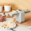 Electric Dumpling Machine Duals Head Design Leak Proof Sealing 5