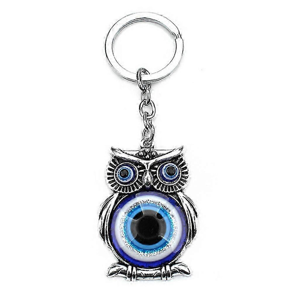 Owl Shape Key Pendant Owl Modeling Key Ring Backpack Pendant Owl Keychain-image