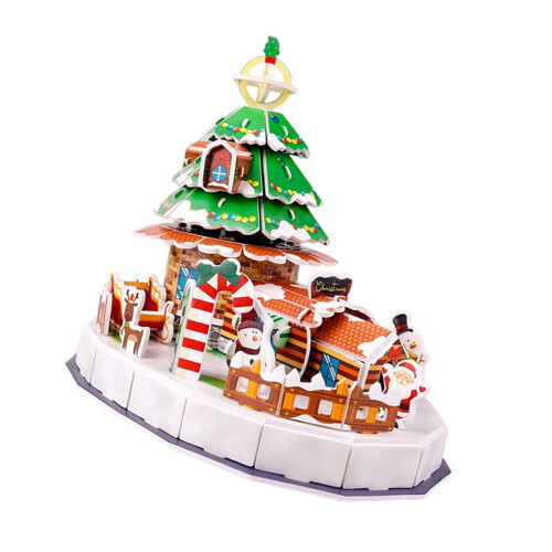 Puzzle éducatif sur le thème de Noël, kits d'artisanat,-1