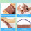 Back Scrubber Sponge Set Shower Exfoliator Double Sided 7