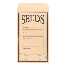 Seed Envelopes 100 Pcs Resealable Storage 80x120mm For Flower and Vegetable Seeds