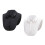 Layered Faux Collar Chiffon Removeable Collar Decorative-Black 2