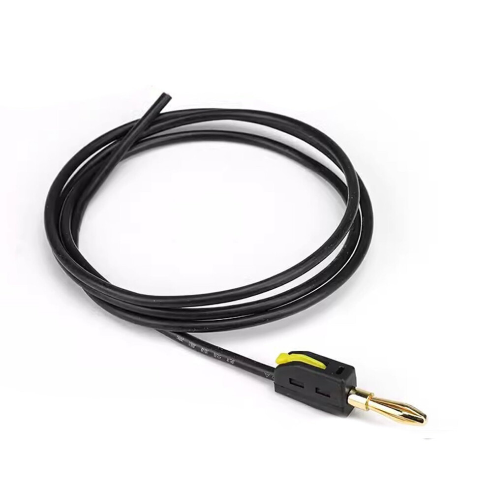 4Mm Banana Plug Test Leads Silicone Insulated Wire 100Cm 32A/250V Black For Professional Electrical Testing 9426802485714