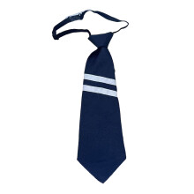 Preppy Style Clip On Tie Formal Casual Wear Soft Washable-C