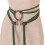 Medieval Braided Rope Belt For Historical-bronze thread green 1