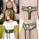 Historical Theme Rope Belt With Braided-bronze thread green 2