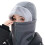 Extreme Cold Day Neck Gaiter Hat With Facemask For-Gray 1