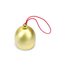 Pendentif pour une maison saine, carillon Feng Shui au charme traditionnel chinois, breloque en métal de 2,8 x 2,5 cm créant une ambiance joyeuse,