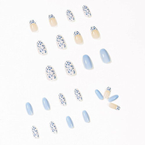 Μόδα Nail Art, Τετράγωνα Νύχια με Πίεση με Υψηλής Ποιότητας Υλικό για Άνετη Φορέση, 1
