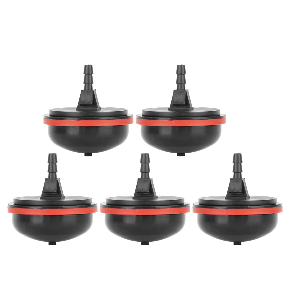 5Pcs Carb Primer Bulb For Snowblowers 4Cm, Abs, Fits Multiple Series 9321379001964