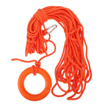 Swimming Safety Rope with Floats, Visibility Polypropylene Water Rescue Throw Line for Open Water