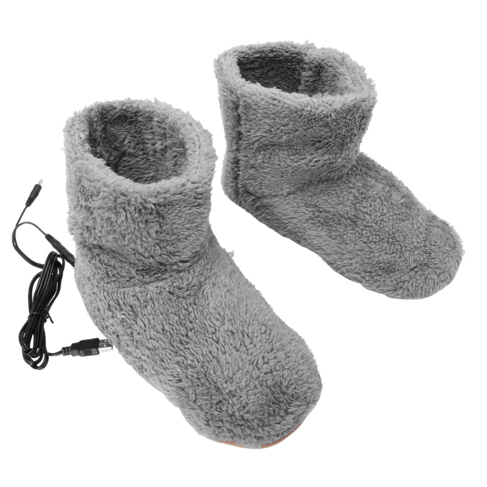 Warm Shoes Unisex Electric Slippers Rechargeable Foot Warmer