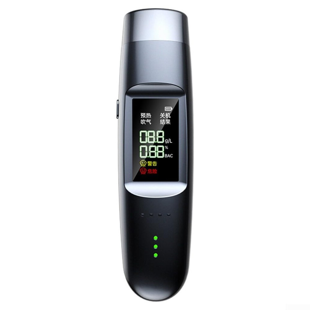 Breathalyzer With Lcd Display, Rechargeable Digital Alcohol Tester For Accurate And Fast Results 9189345262364