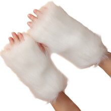 Mode Winterarmwarmers Pluche namaakbont Mouwbeschermers